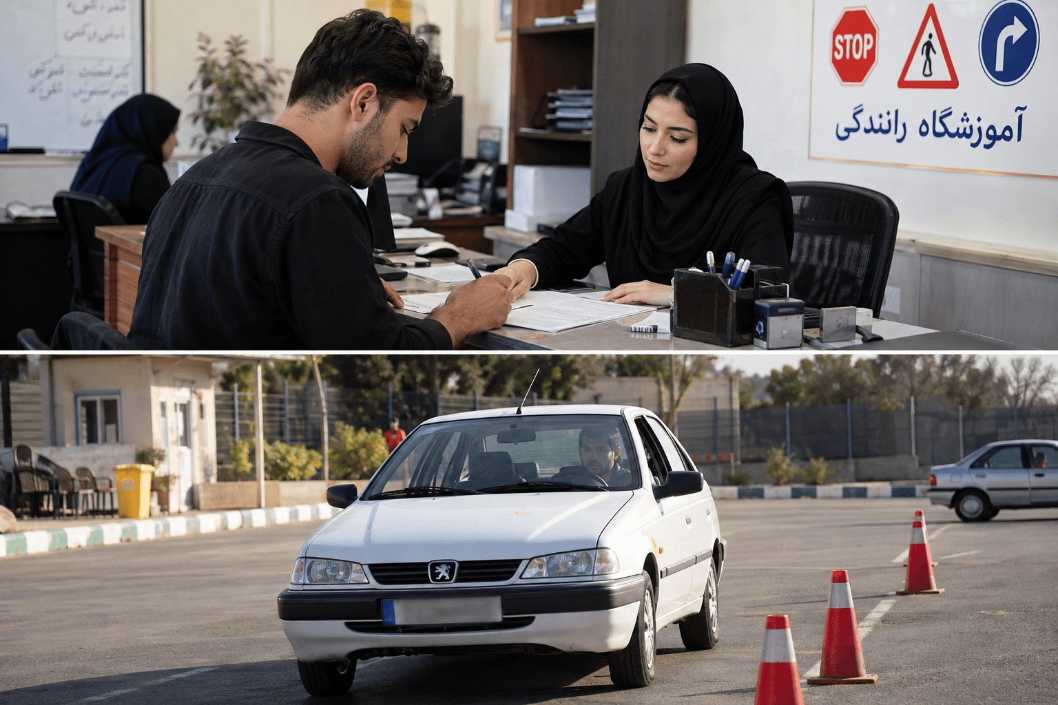 ثبت نام رانندگی