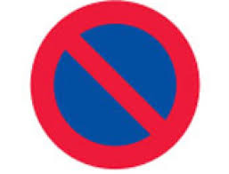 تابلوی توقف ممنوع